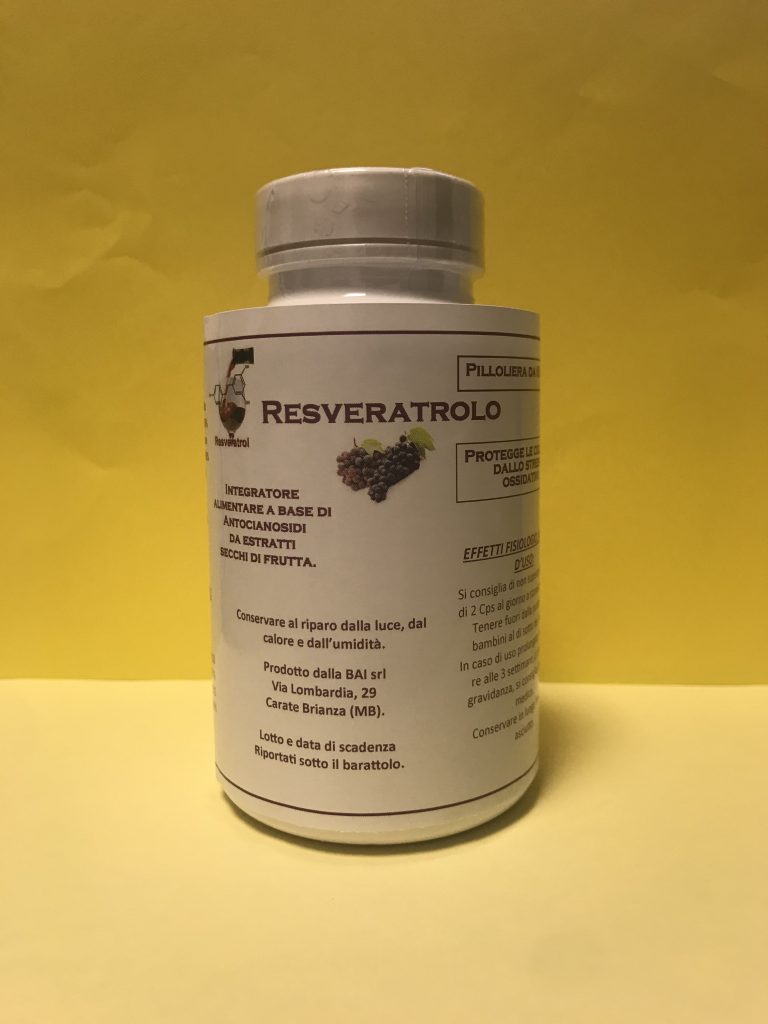 Resveratrolo ed antocianosidi